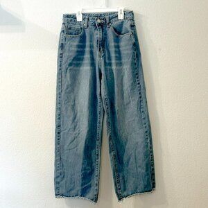 Classic Blue Wide Leg Jeans